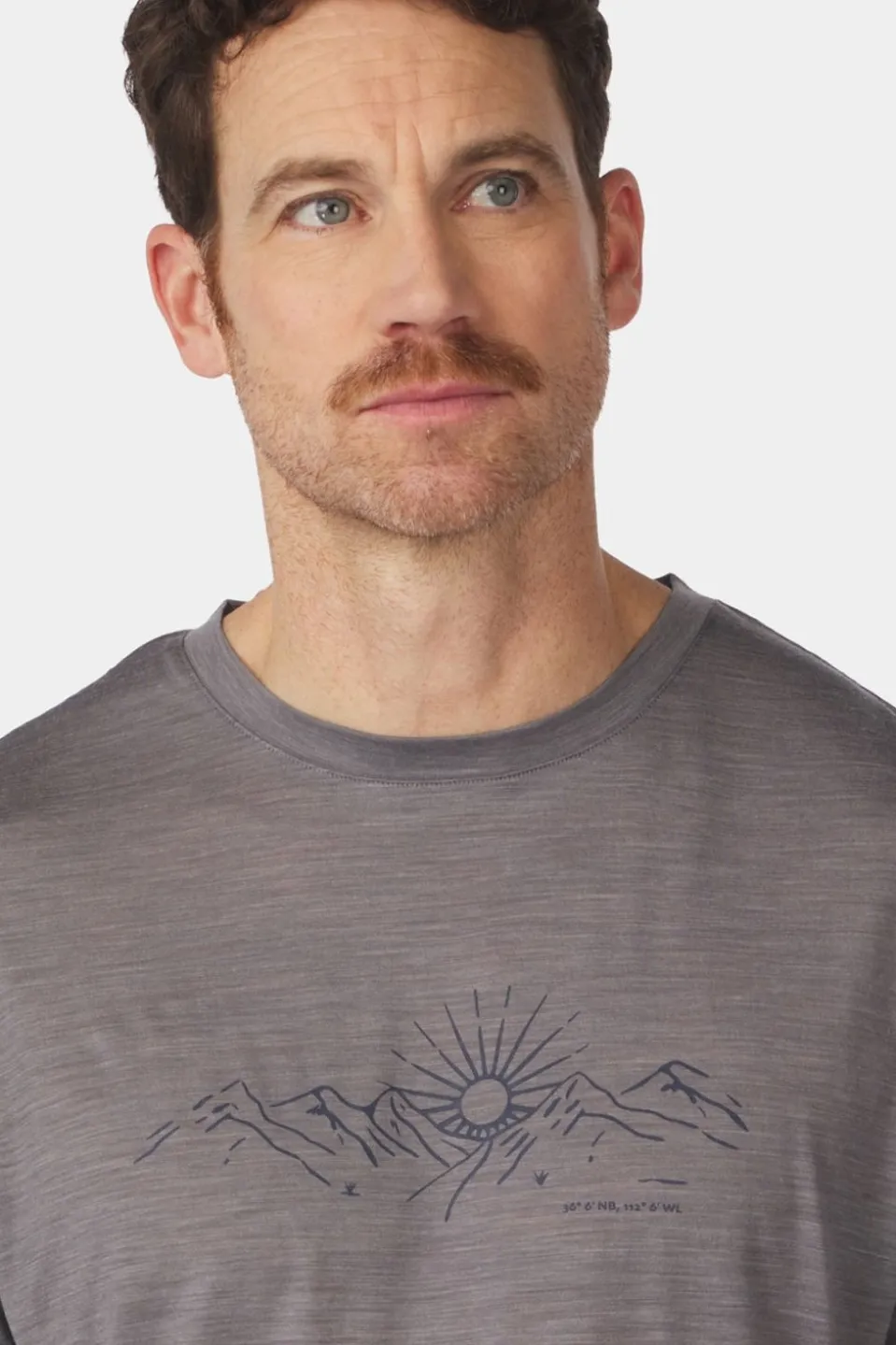 Mens Red Rock Merino T-Shirt