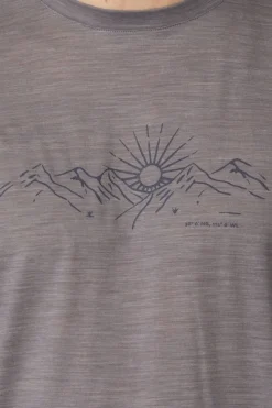 Mens Red Rock Merino T-Shirt