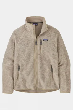 Mens Retro Pile Fleece Jacket