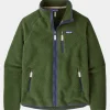 Mens Retro Pile Fleece Jacket