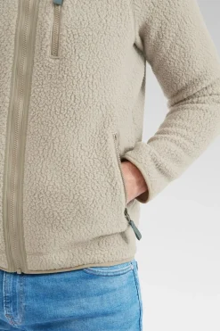 Mens Retro Pile Fleece Jacket