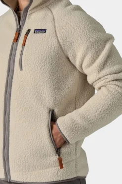 Mens Retro Pile Fleece Jacket