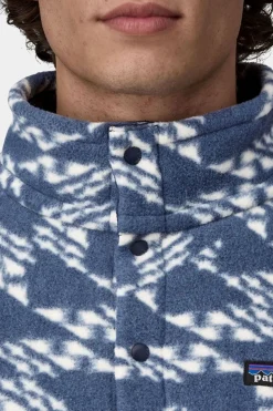 Mens Retro Pile Half Zip Fleece