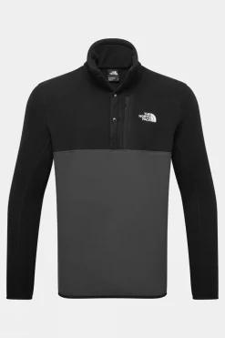 Mens Ryeford Snap 2 Neck Pullover Fleece