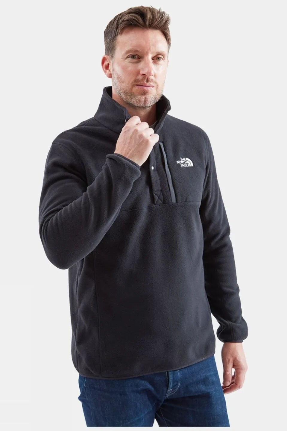 Mens Ryeford Snap Neck Fleece