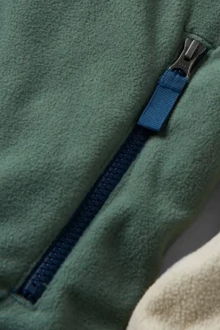 Mens Set Off Recycled Polar Quarter Zip Fleece