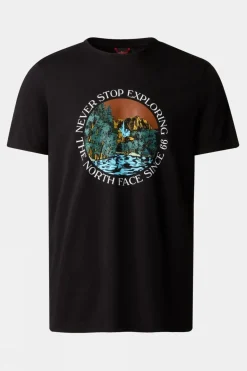 Mens Short-Sleeve Graphic T-Shirt