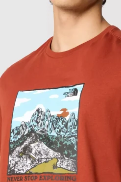 Mens Short-Sleeve Graphic T-Shirt