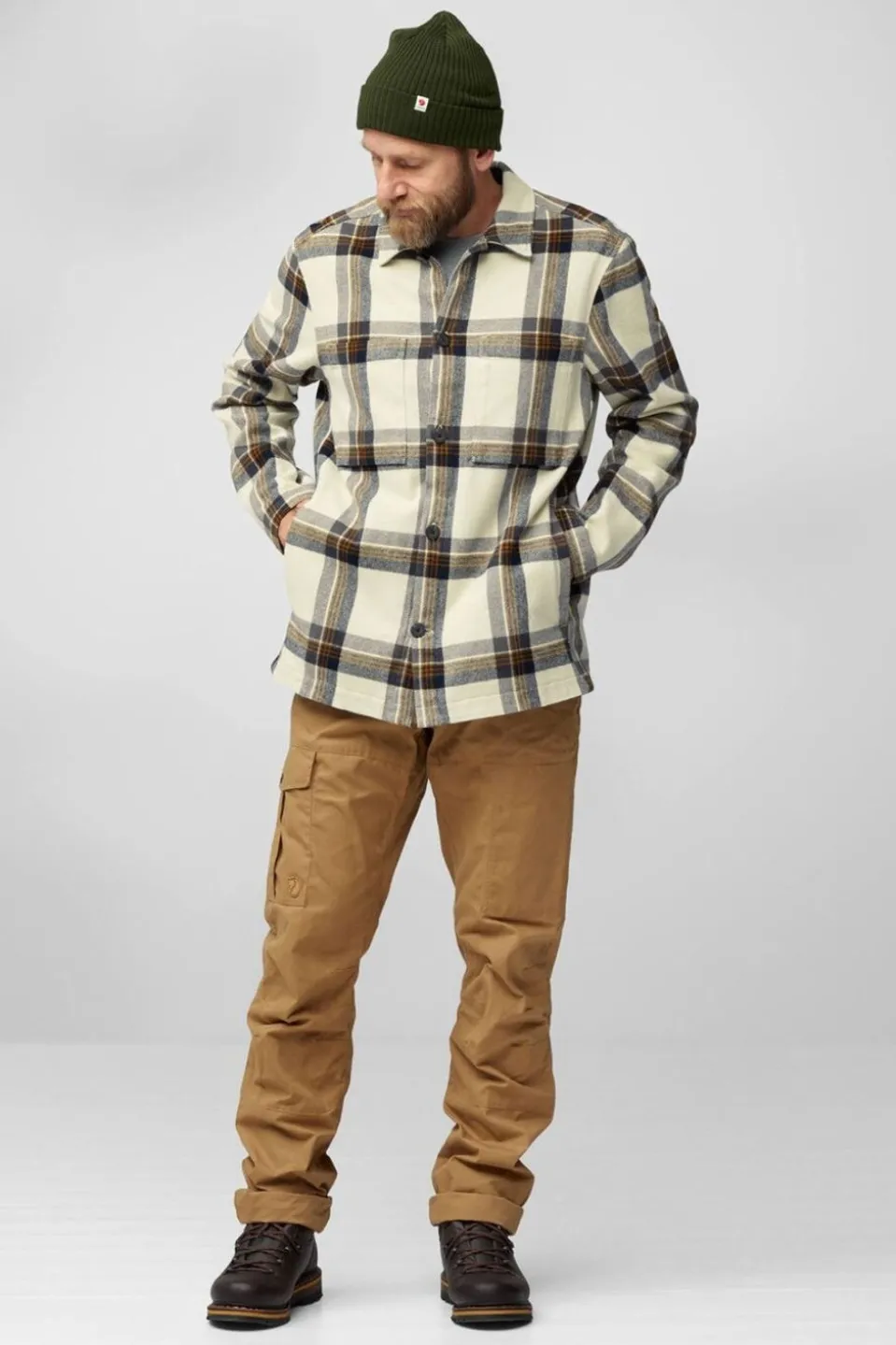 Mens Singi Flannel Overshirt