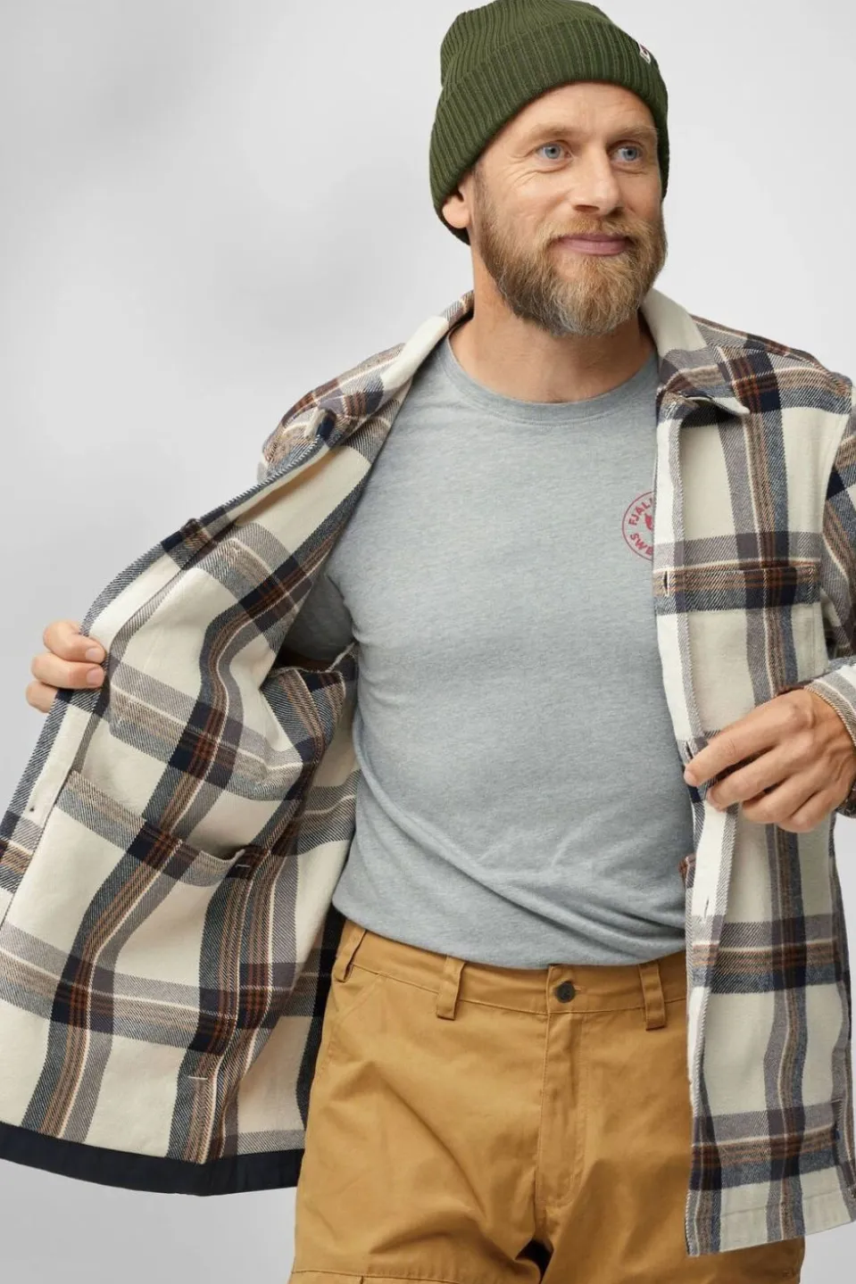 Mens Singi Flannel Overshirt