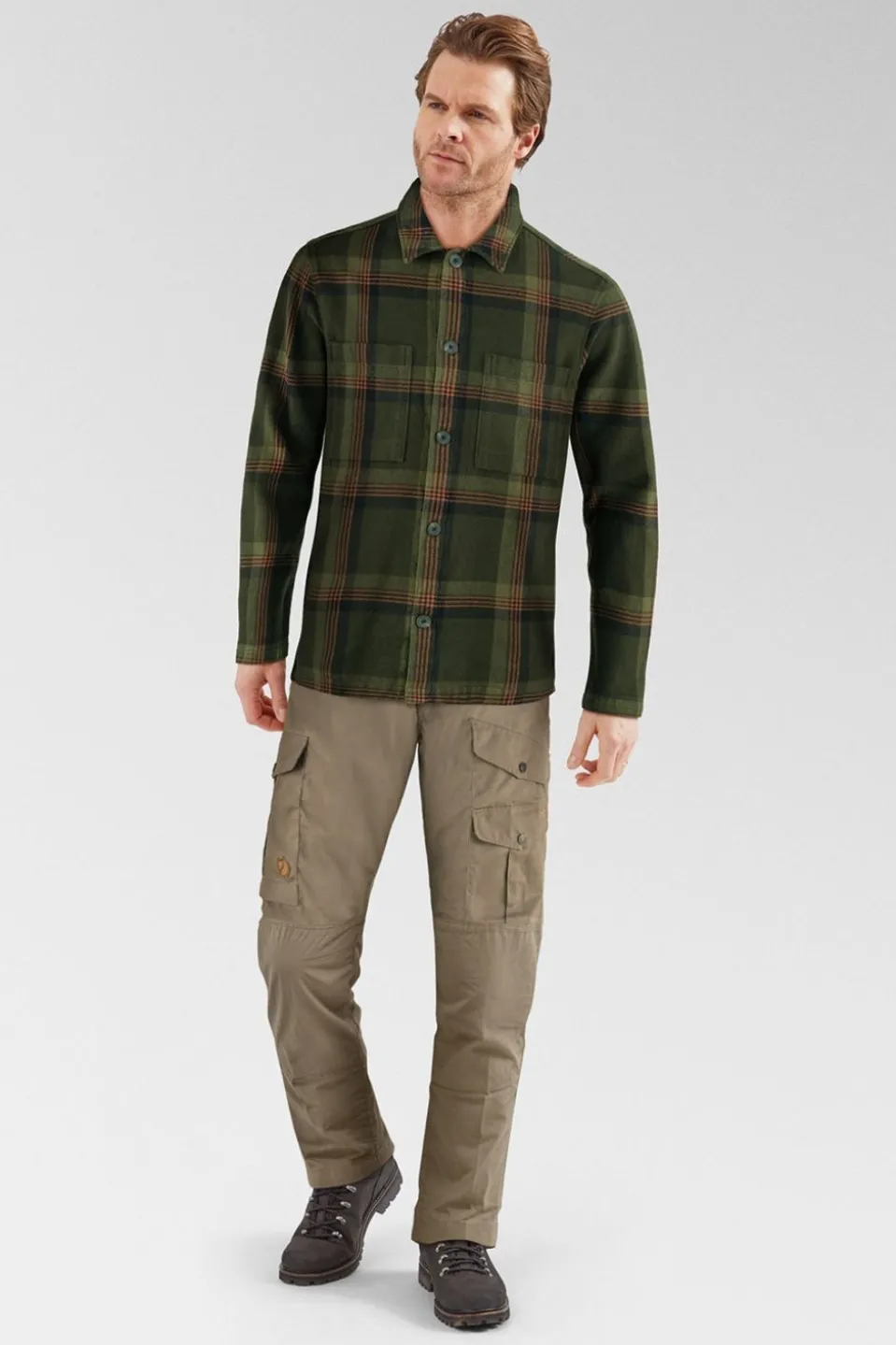 Mens Singi Flannel Overshirt
