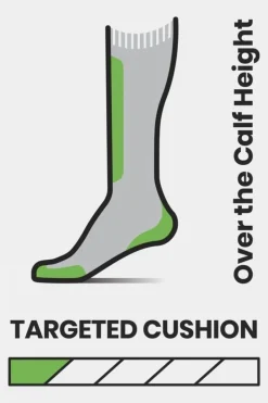 Mens Ski Targeted Cushion OTC Socks