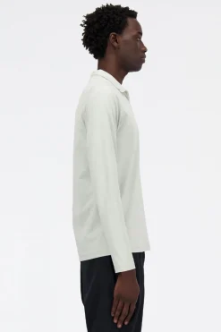 Mens Space Dye Quarter Zip Top