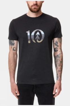 Mens Spruce Stripe Ten T-Shirt