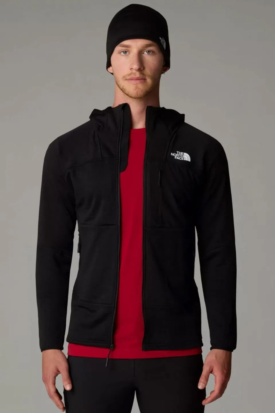 Mens Stormgap Powergrid Hooded Fleece Jacket