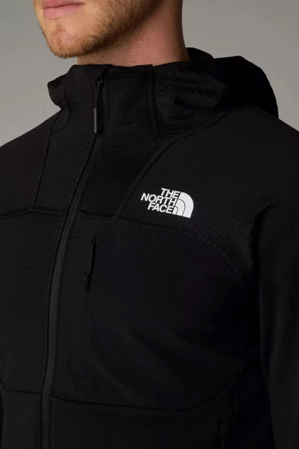 Mens Stormgap Powergrid Hooded Fleece Jacket