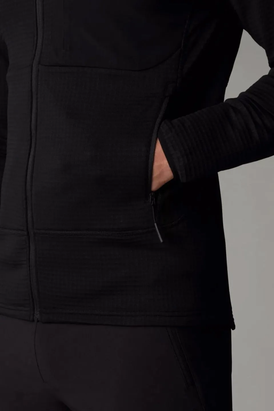 Mens Stormgap Powergrid Hooded Fleece Jacket