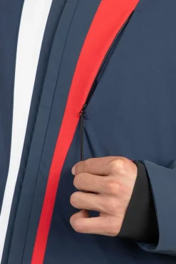 Mens Summit Stripe Ski Jacket