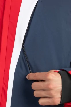 Mens Summit Stripe Ski Jacket