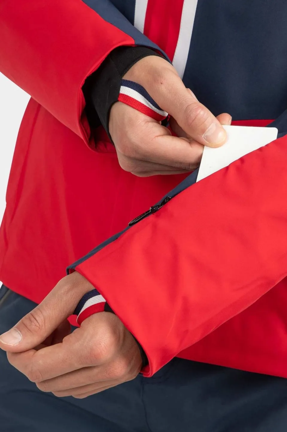 Mens Summit Stripe Ski Jacket