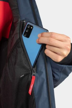 Mens Summit Stripe Ski Jacket