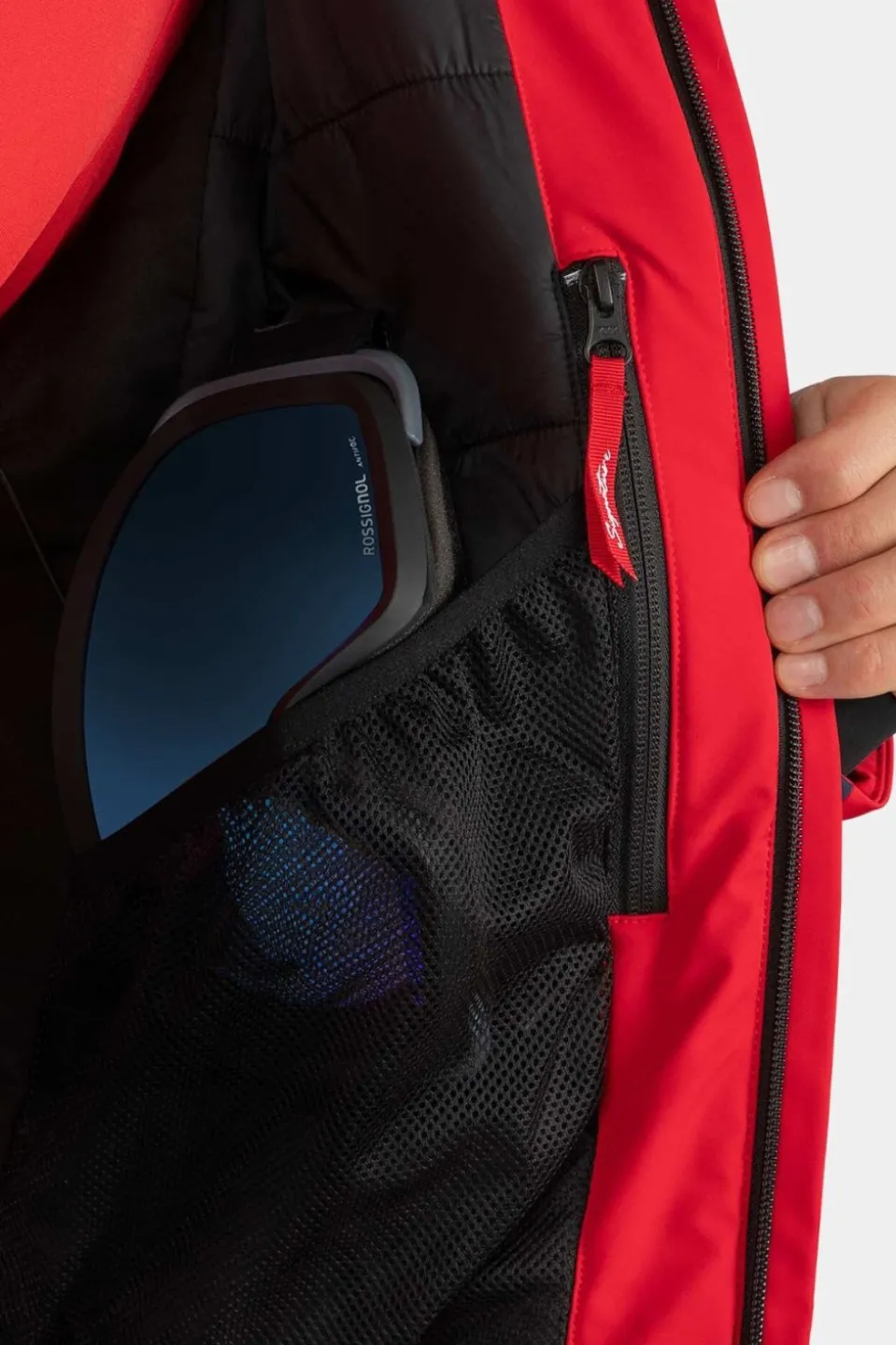 Mens Summit Stripe Ski Jacket