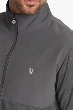 Mens Sunday Element Track Fleece Jacket