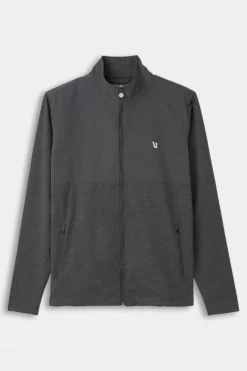 Mens Sunday Element Track Fleece Jacket