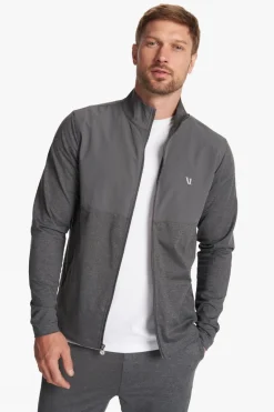 Mens Sunday Element Track Fleece Jacket