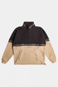 Mens Take Us Back Block Polar Half Zip Fleece