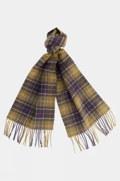 Mens Tartan Lambswool Scarf