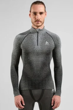 Mens The POW Blackcomb Half Zip Base Layer Top