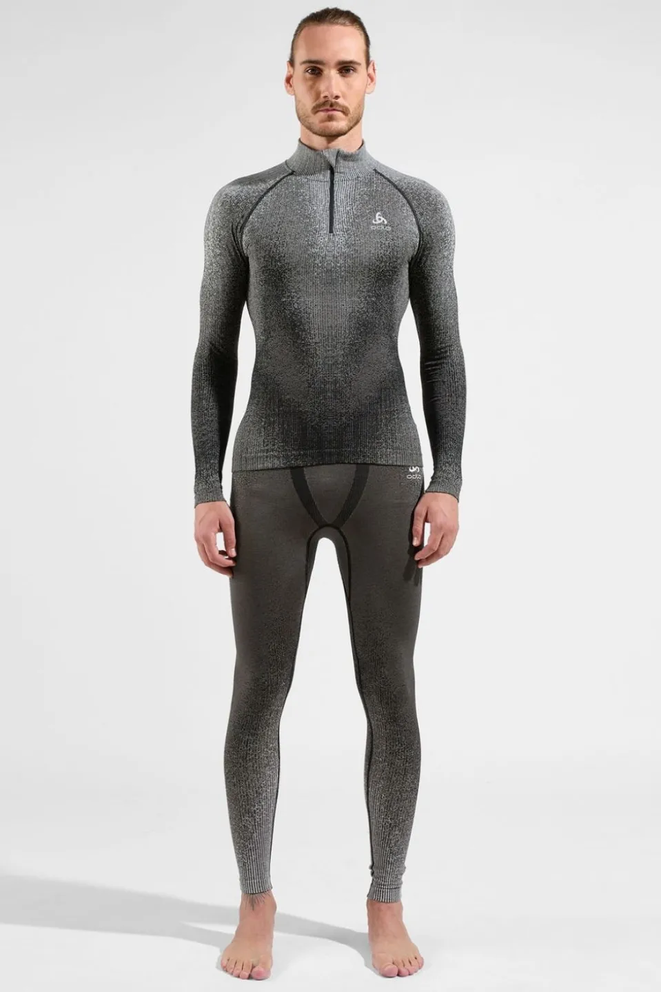 Mens The POW Blackcomb Half Zip Base Layer Top