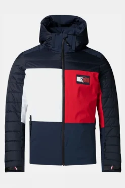 Mens Tommy Hilfiger Flag Quilted Ski Jacket