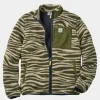 Mens Trekker Recycled Deep-Pile Sherpa Fleece