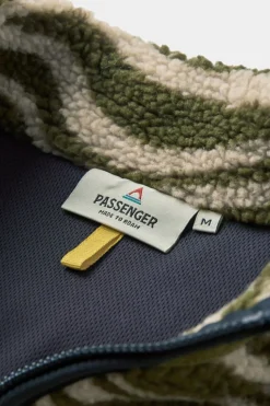 Mens Trekker Recycled Deep-Pile Sherpa Fleece