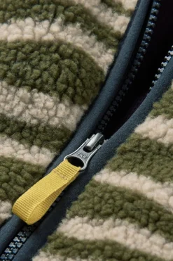 Mens Trekker Recycled Deep-Pile Sherpa Fleece