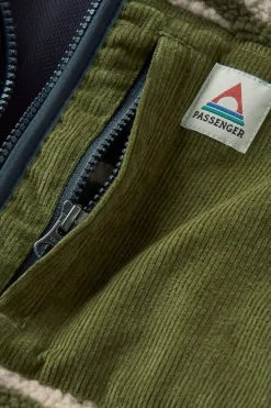 Mens Trekker Recycled Deep-Pile Sherpa Fleece