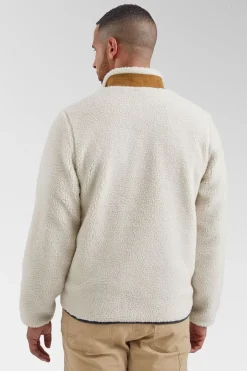 Mens Trekker Recycled Sherpa Full Zip Fleece