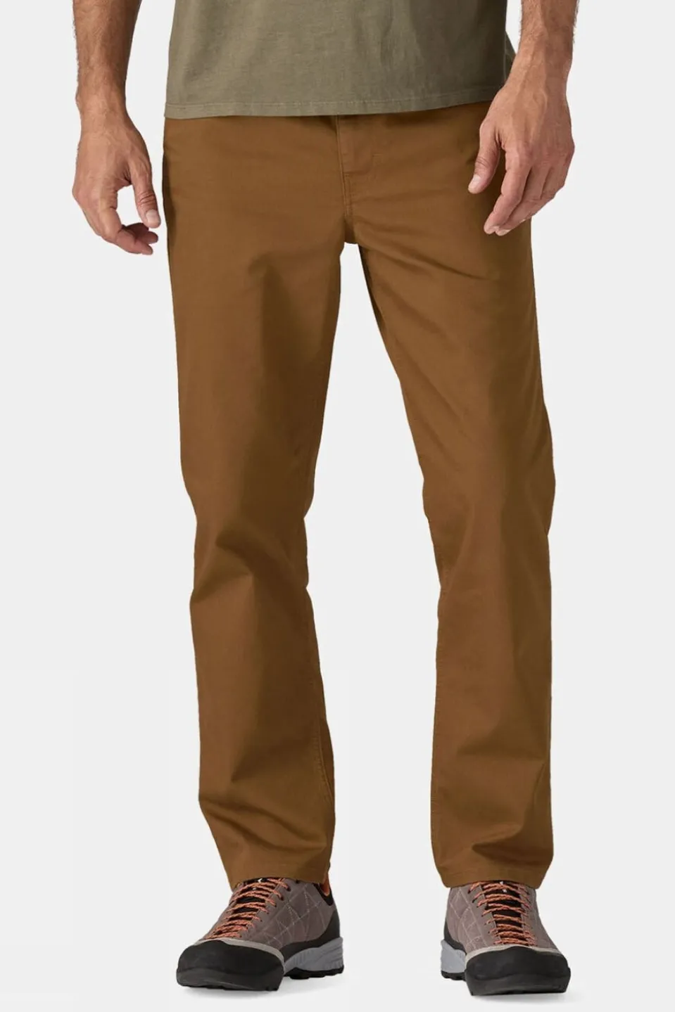 Mens Twill Traveler 5-Pocket Trousers