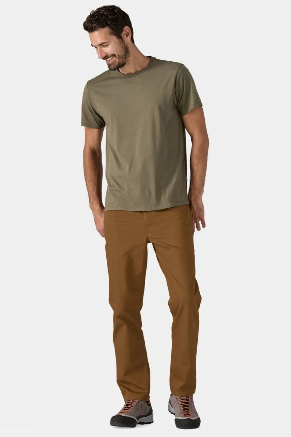 Mens Twill Traveler 5-Pocket Trousers