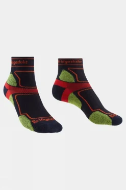 Mens Ultra Light T2 Coolmax Sport 3/4 Crew Socks