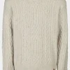 Mens Vagur Cable Sweatshirt