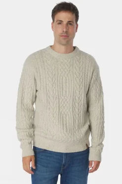 Mens Vagur Cable Sweatshirt