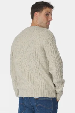 Mens Vagur Cable Sweatshirt