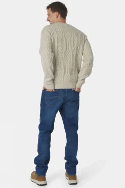 Mens Vagur Cable Sweatshirt