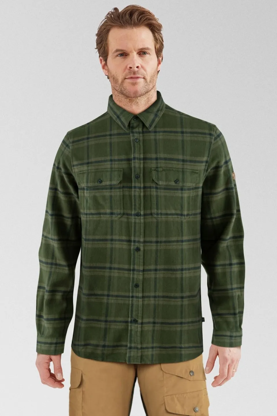 Mens Övik Heavy Flannel Shirt