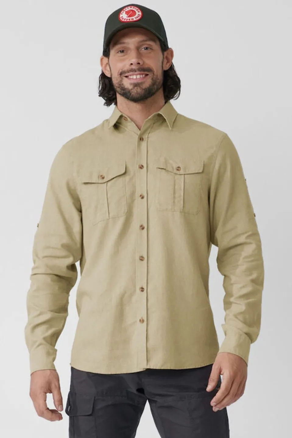 Mens Övik Travel Long Sleeve Shirt
