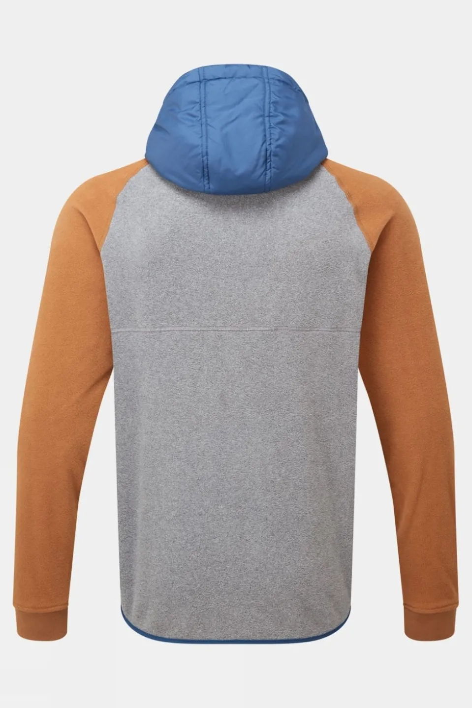 Mens Woodland Hooded Half Zip Polar Fleece