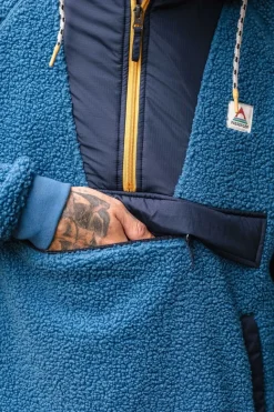 Mens Woodland Recycled Polar-Lined Sherpa Fleece